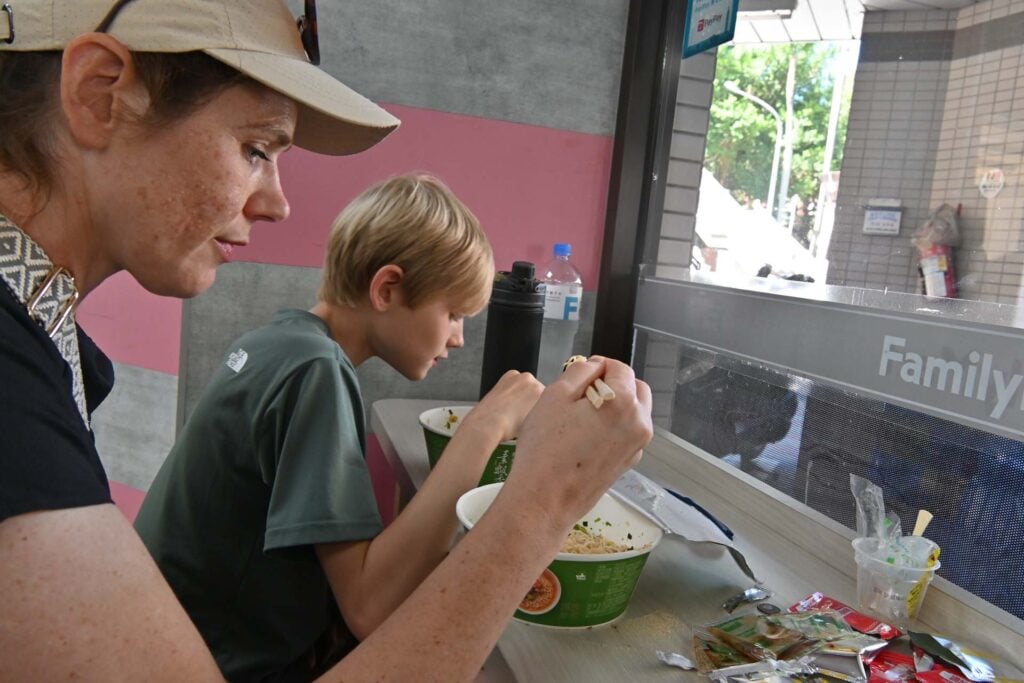 Eten in Taipei met kinderen