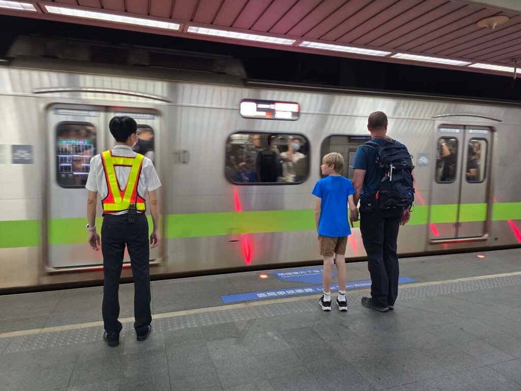 Vervoer in Taipei met kinderen