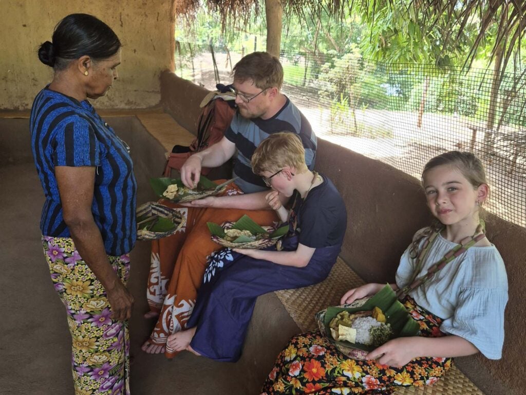 village tour in Hiriwadunna