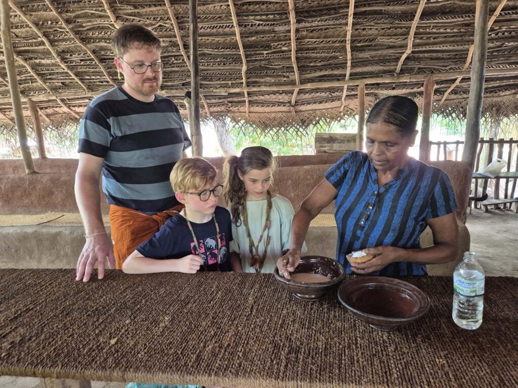 village tour in Hiriwadunna