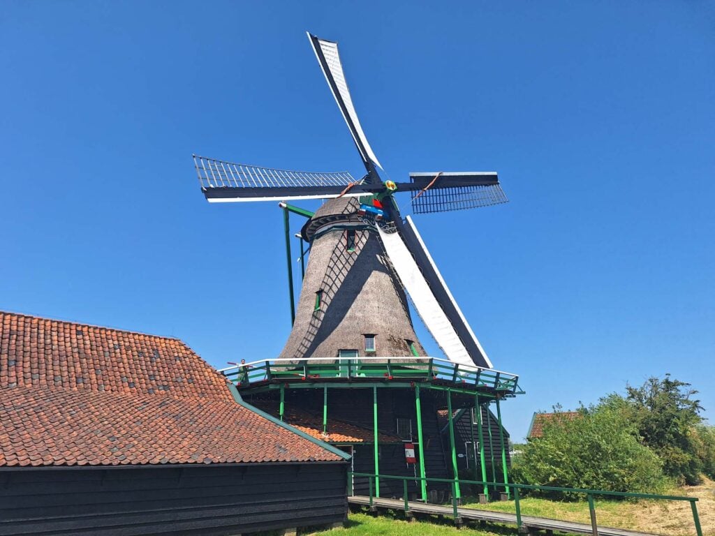 Zaanse Schans met kinderen