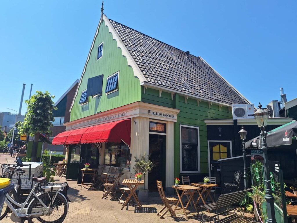 Zaanse Schans met kinderen