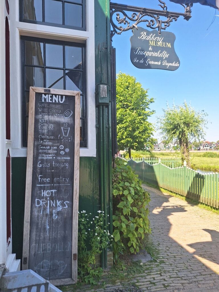 zaanse schans met kinderen